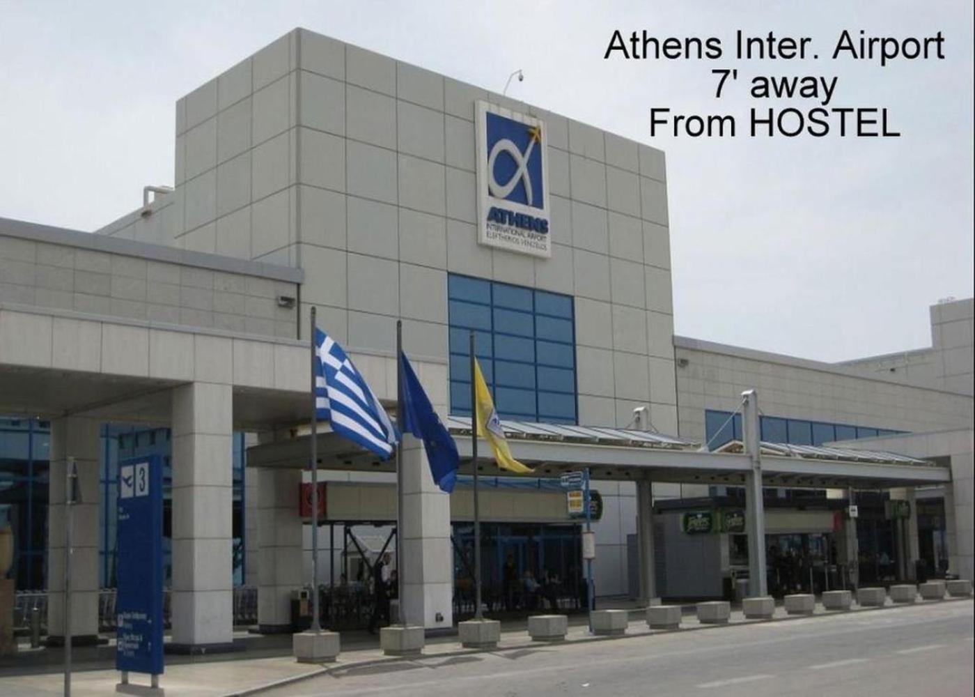 Athens 24-Hours Hostel #Athensairport #Latecheck-In #Privatetransportservice #Groups #Downtown Markopoulo Mesogaias Екстер'єр фото